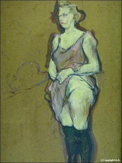 Qui a peint Femme de maison blonde ?