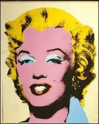 Qui a peint la blonde Marilyn Monroe ?