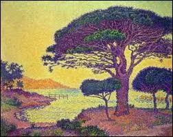 Qui a peint 'Pins parasols' ?