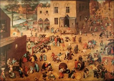 Il a peint 'Jeux d'enfants'.