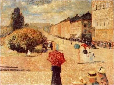 Qui a peint 'Promenade de printemps' ?