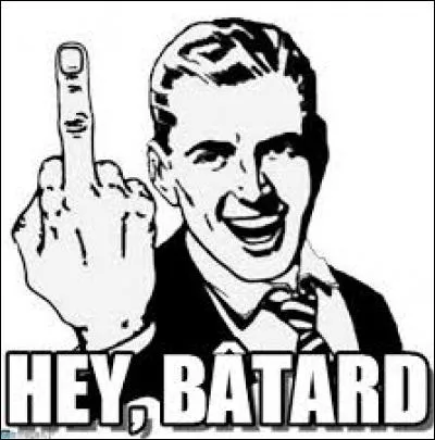 ''Zyva ! Prête-moi ton GUN ; l'aut´bâtard y m'a manqué de respect ! ''