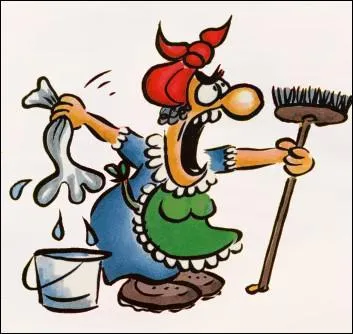 Il n'est plus ________ que je me fatigue toute seule  nettoyer !