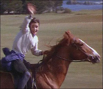 Dans quel film son personnage participe-t-il  une grande course de chevaux ?