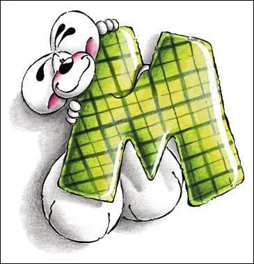 M est aprs R dans l'alphabet.