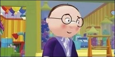 Dans "Manny et ses outils", que tient le voisin de Manny, monsieur Lopart ?