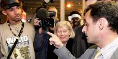 Il a promis aussi de nettoyer la cité de La Courneuve.