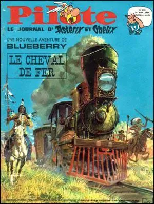 Quel est le nom de la 1re aventure de Blueberry parue en 1963 dans Pilote ?