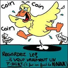 Le canard r�pond :