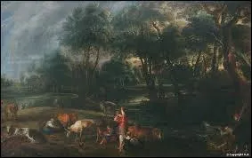 Peintre flamand auteur de 'Paysage avec des vaches et chasseurs' . Qui est-il ?