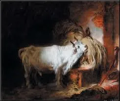 Qui a peint 'Taureau blanc à l'étable' ?