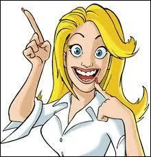 Comment voit-on qu'une blonde s'est servi de l'ordinateur ?