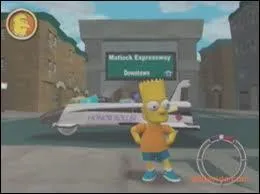 Dans le niveau 2, quelle voiture a Bart ?