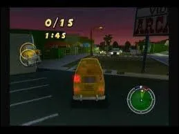 Dans le niveau 6, premire mission, quelle voiture prend Bart ?