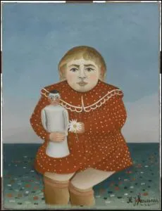 Qui a peint Enfant  la poupe ?