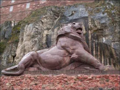 Ce lion se trouve dans ... . .