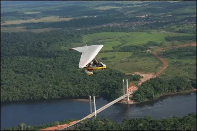 L'Oyapock est un fleuve frontalier de Guyane !