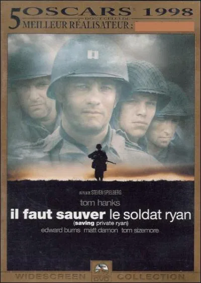 Pour ce film il a reu l'oscar du meilleur ralisateur : qui a ralis 'Il faut sauver le soldat Ryan' ?