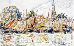 Qui a peint Bateaux de pche le Poulliguen ?