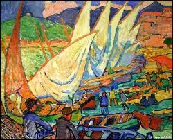 Qui a peint Bateaux de pche ?