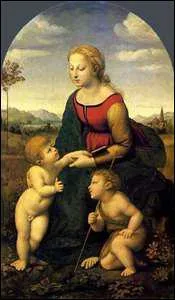 Qui a peint ' la belle jardiniere' ?