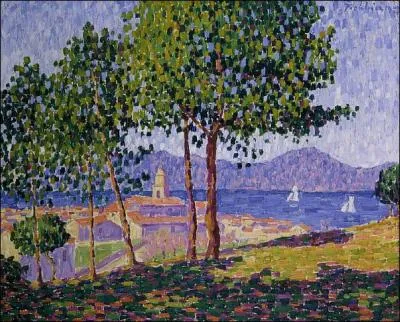 Qui a peint Saint Tropez effet de soleil ?