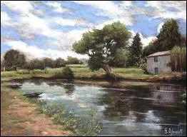 Dans quel village du marais a lieu tous les ans un festival de peinture ?