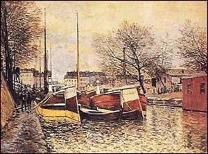 Qui a peint Le canal saint Martin ?