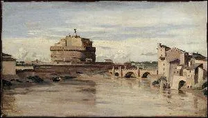 Qui a reprsent 'Le chteau Saint Ange et le Tibre' ?