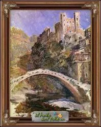 Qui a reprsent 'Le chteau de Dolceacqua' ?