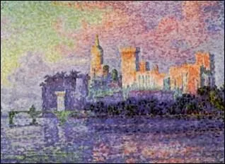 Qui a reprsent 'Le chteau des papes, Avignon' ?