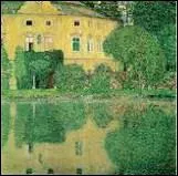 Quel peintre autrichien a reprsent 'Le chteau Kammer  Attersee' ?