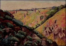 Qui a peint 'Ruines du chteau de Crozant' ?