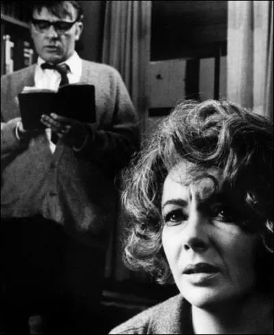 Ici encore avec son mari Burton, le titre est qui a peur de ... . qui ?