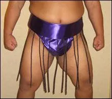 Comment s'appelle la ceinture porte par les lutteurs de sum ?