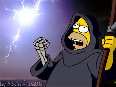 Pourquoi Homer doit tre la Faucheuse ?