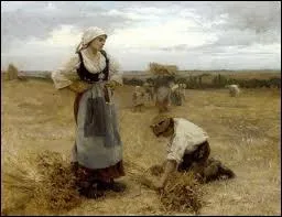 Qui a peint 'Les glaneurs' ?