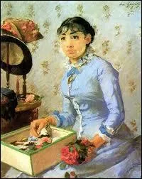 Qui a peint 'La modiste' ?