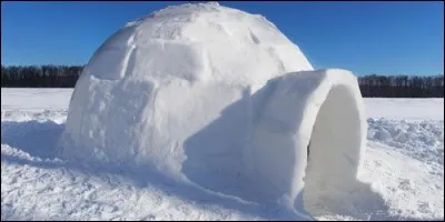 Comment appelle-t-on les huttes de glace des Esquimaux ?