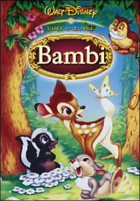 Dans Bambi, qui est fleur ?
