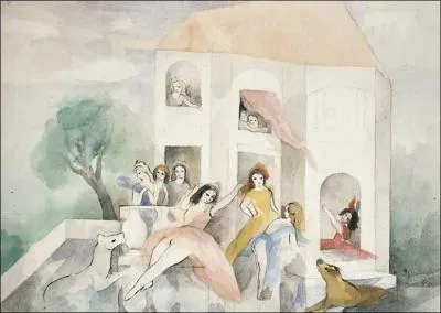 Qui a peint 'Femmes sur la terrasse' ?