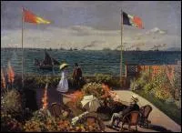 Qui a peint 'Terrasse  Sainte Adresse' ?