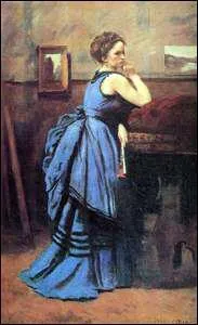 Qui a peint 'La Femme en bleu' ?