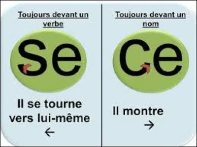 Quelle phrase faut-il compléter par ''se'' puis ''ce'' ?
