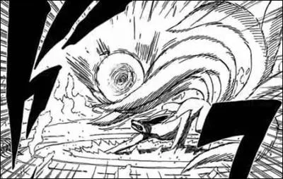 Comment se nomme le rasengan que Naruto emploie contre Kyubi ?