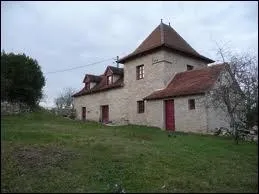 Toit de lauzes et pigeonnier : une ferme typique du... .