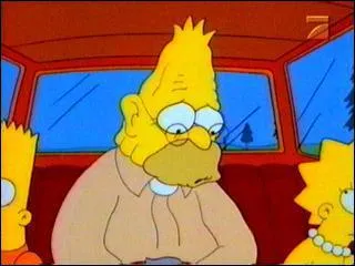 Pourquoi Abraham Simpson perd-t-il son dentier ?