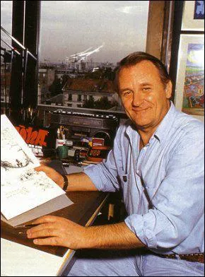 N le 25 avril 1927, illustrateur BD, auteur d'Astrix le Gaulois' et de 'La Famille Moutonet'