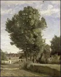 Qui a peint 'Entre de village environs de Beauvais du ct de Voisinlieu' ?