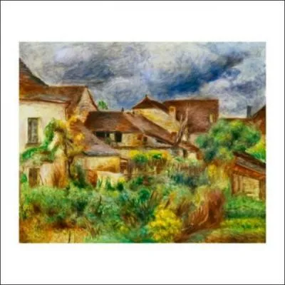 Qui a reprsent 'Le village d'Essoyes' ?